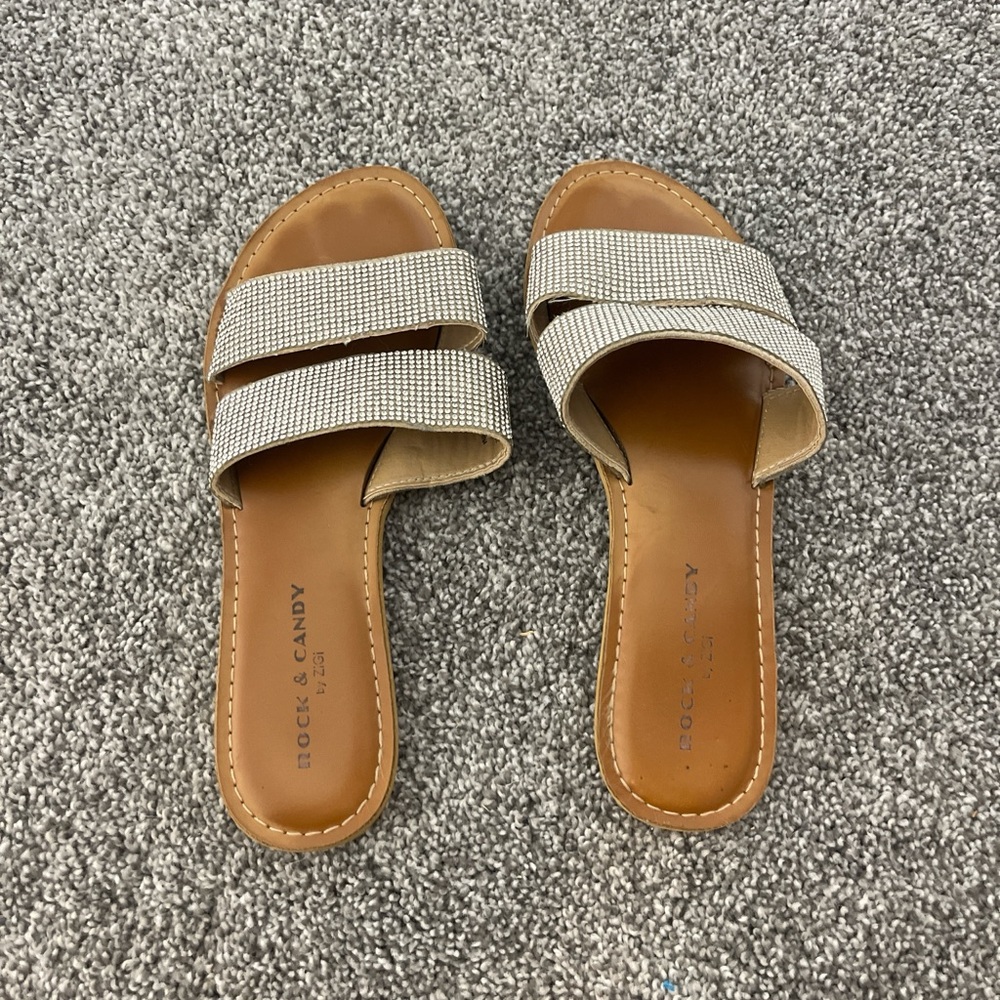 Women's Silver Sandals